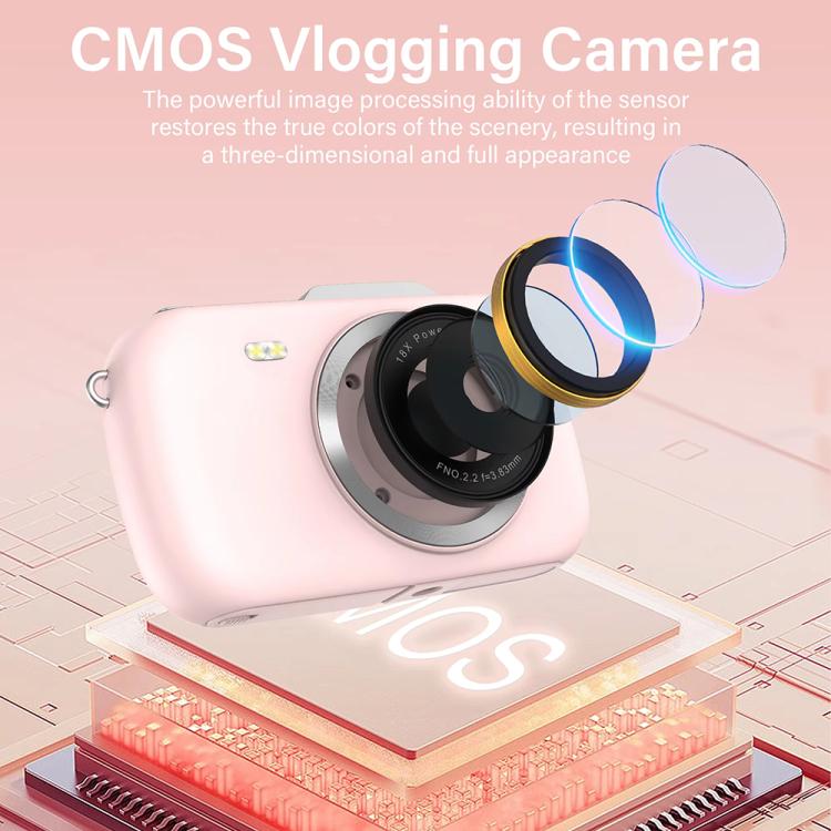 G7-A 2.8-inch 18X Digital Zoom 4K HD Beauty Digital Camera(White) - Children Cameras by PMC TechLife | Online Shopping South Africa | PMC TechLife | Buy Now Pay Later Mobicred