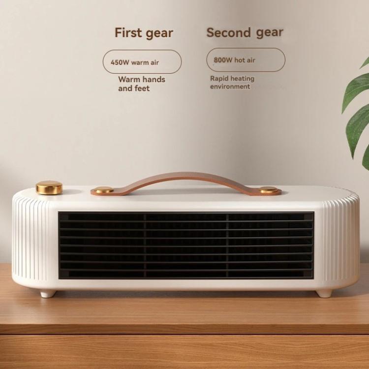 FS007 800W Home Desktop Heater Large Area PTC Heating Device, Spec: AU Plug(White) - Electric Heaters by PMC TechLife | Online Shopping South Africa | PMC TechLife | Buy Now Pay Later Mobicred