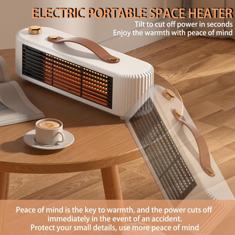 FS007 800W Home Desktop Heater Large Area PTC Heating Device, Spec: AU Plug(Green) - Electric Heaters by PMC TechLife | Online Shopping South Africa | PMC TechLife | Buy Now Pay Later Mobicred