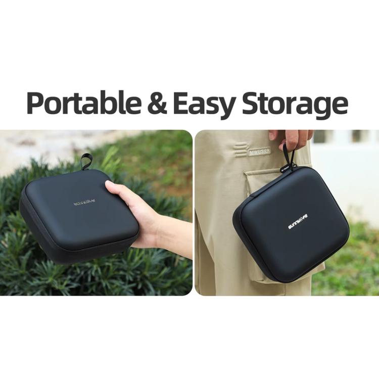 For DJI Flip Sunnylife FP-B957 Storage Bag Mini Vlog Aerial Camera Protective Case(Black) - free shipping - PMC TechLife - Order now!