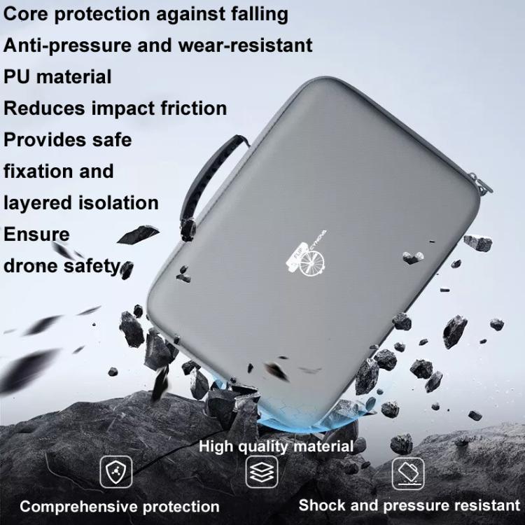 For DJI Flip CYNOVA FL-SNB-CY Drone Storage Bag Portable Handheld Bag, Style: RC2 Screen Control Version ( Without Shoulder Strap ) - free shipping - PMC TechLife - Order now!