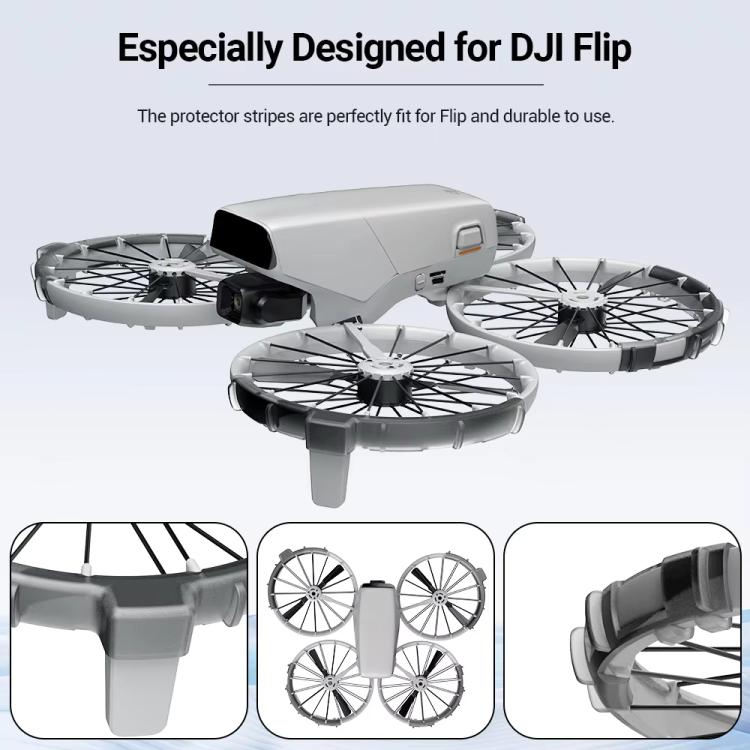 For DJI Flip CYNOVA FL-FZT-CY Paddle Impact Protectors(Green) - free shipping - PMC TechLife - Order now!