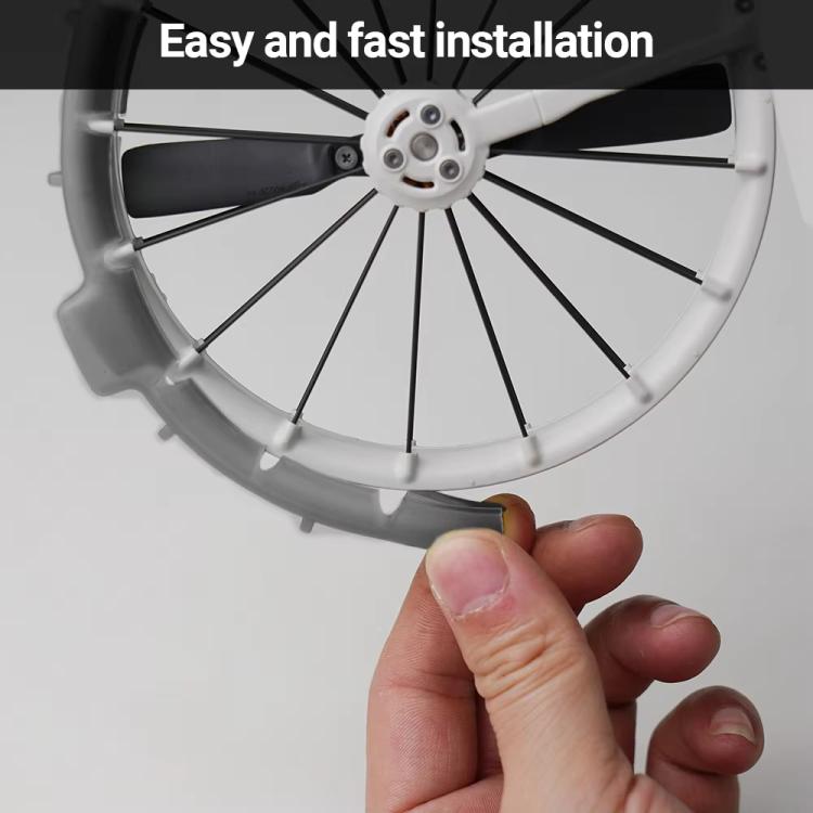 For DJI Flip CYNOVA FL-FZT-CY Paddle Impact Protectors(Translucent Black) - free shipping - PMC TechLife - Order now!