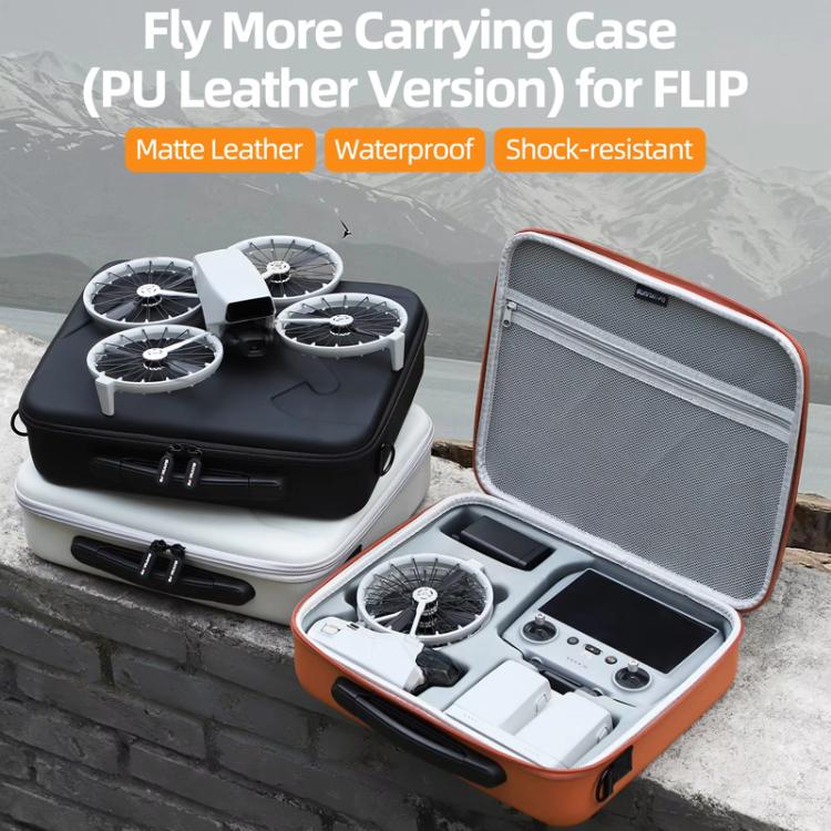 For DJI Flip Sunnylife FP-B958 Storage Bag Vlog Aerial Camera Protective Case Accessory(Orange) - free shipping - PMC TechLife - Order now!