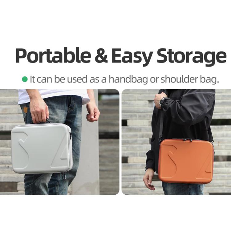 For DJI Flip Sunnylife FP-B958 Storage Bag Vlog Aerial Camera Protective Case Accessory(Gray) - free shipping - PMC TechLife - Order now!