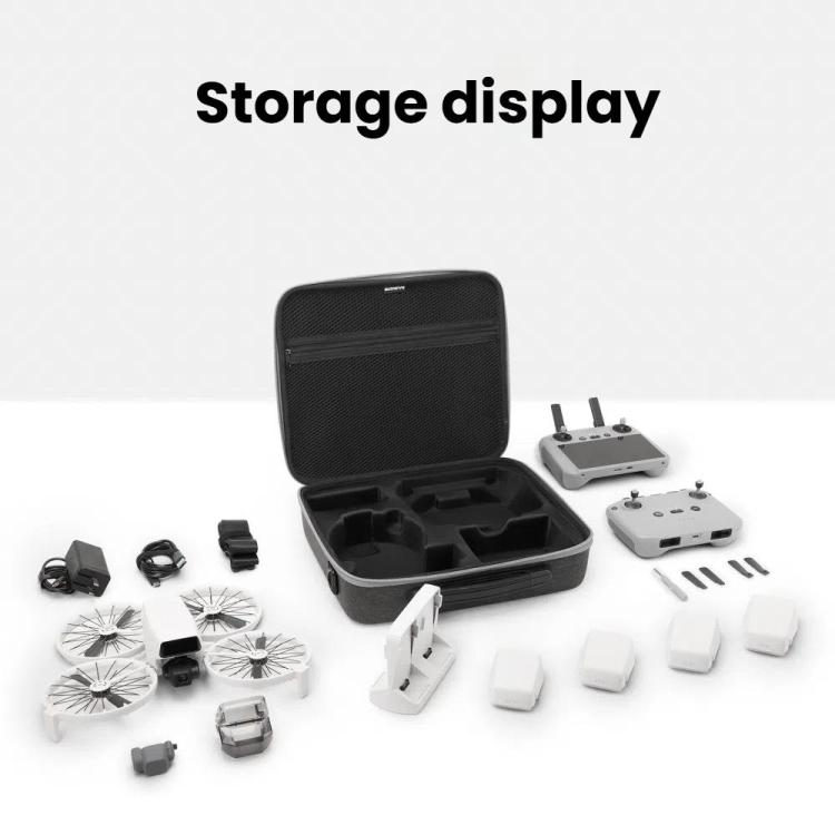 For DJI Flip Sunnylife FP-B959 Organizer Bag Smooth Flying Kit Crossbody Bag(Gray) - free shipping - PMC TechLife - Order now!