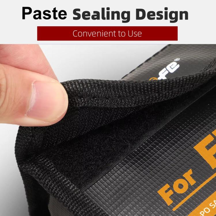 For DJI Flip Sunnylife Battery Explosion Proof Bag Li-ion Safety Storage Bag Flame Retardant Protective Bag Small (For 1 Battery) - free shipping - PMC TechLife - Order now!