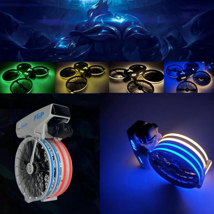 For DJI Flip CQT Drone Light Up Stickers Cool Fuselage Luminous Stickers(Yellow) - free shipping - PMC TechLife - Order now!