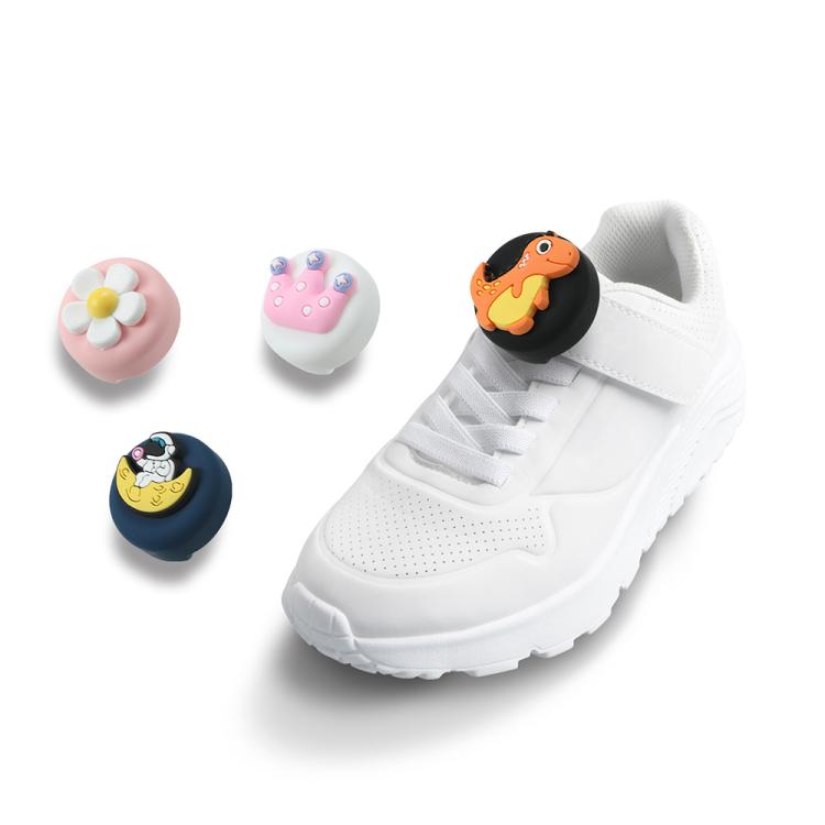 5pcs /Pack For Airtag Children Shoelace Fixed Locator Silicone Protective Cover(Astronauts) - Other by PMc TechLife | Online Shopping South Africa | PMc TechLife | Buy Now Pay Later Mobicred