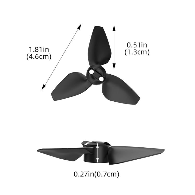 For DJI Neo BRDRC 2pairs Drone Propeller Wing Protection Accessories(Red) - DIY Propeller by BRDRC | Online Shopping South Africa | PMc TechLife | Buy Now Pay Later Mobicred