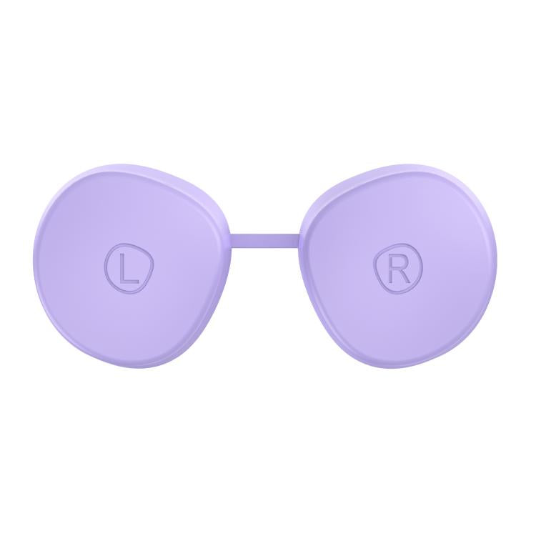 For Meta Quest 3S / Quest 2 VR Lens TPU Protective Cover(Purple) - VR Accessories by PMC TechLife | Online Shopping South Africa | PMC TechLife | Buy Now Pay Later Mobicred