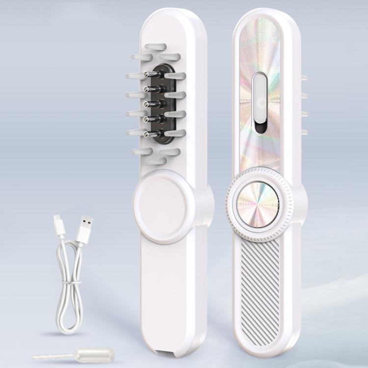 Hair Oil Applicator Roller Ball Red / Blue Light Electric Massage Comb Hair Regrowth Conductive Comb(Black) - free shipping - PMC TechLife - Order now!