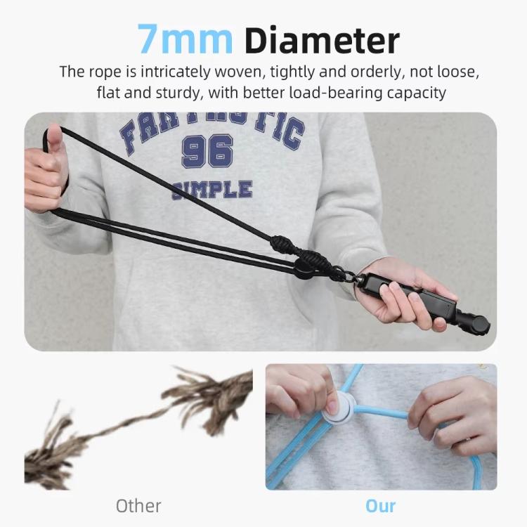 BRDRC Sport Camera Lanyard With 1/4 Inch Screw Anti-Lost Crossbody Lanyard(Pink Blue Green) - Camera Strap by BRDRC | Online Shopping South Africa | PMc TechLife | Buy Now Pay Later Mobicred