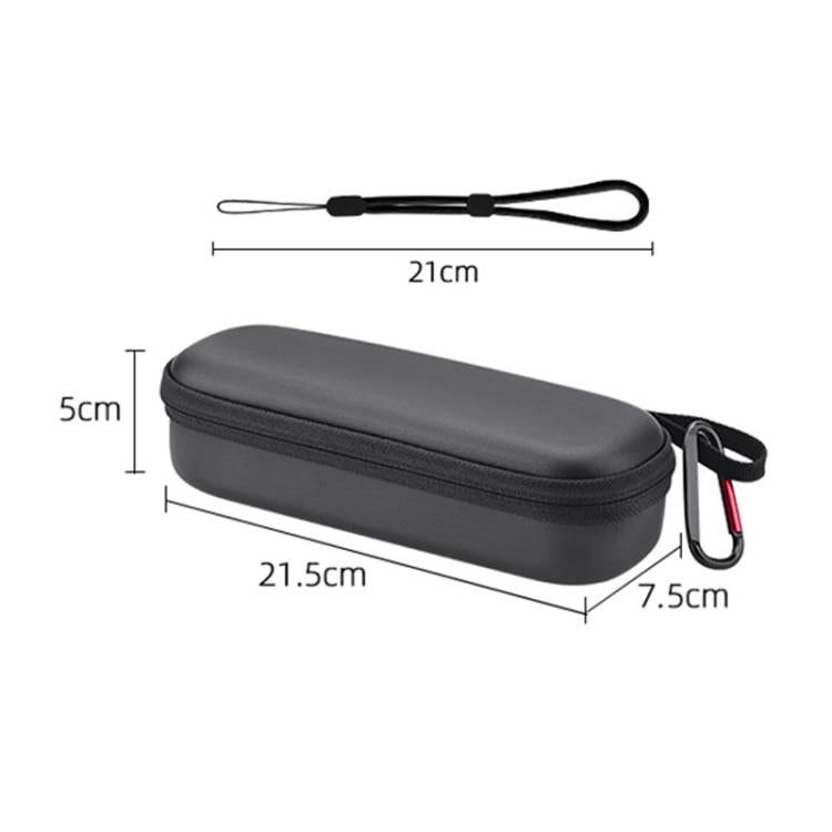 For DJI OSMO Pocket 3 BRDRC Storage Bag Standalone Handy Case Protective Pouch(PU Black) - free shipping - PMC TechLife - Order now!