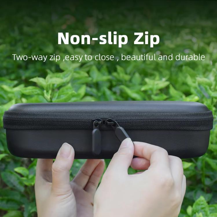 For DJI OSMO Pocket 3 BRDRC Storage Bag Standalone Handy Case Protective Pouch(PU Black) - free shipping - PMC TechLife - Order now!