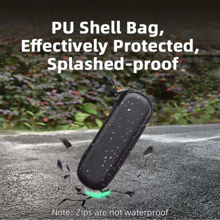 For DJI OSMO Pocket 3 BRDRC Storage Bag Standalone Handy Case Protective Pouch(PU Black) - free shipping - PMC TechLife - Order now!