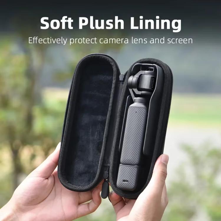 For DJI OSMO Pocket 3 BRDRC Storage Bag Standalone Handy Case Protective Pouch(PU Gray) - free shipping - PMC TechLife - Order now!