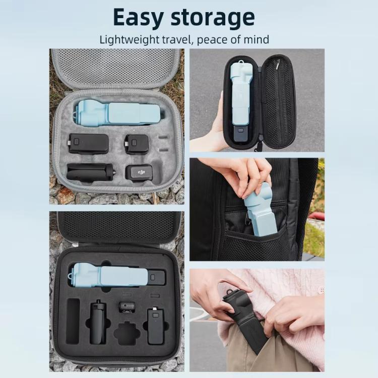 For DJI OSMO Pocket 3 BRDRC Lens Cap Camera Case Screen Protector Accessories(Black) - free shipping - PMC TechLife - Order now!