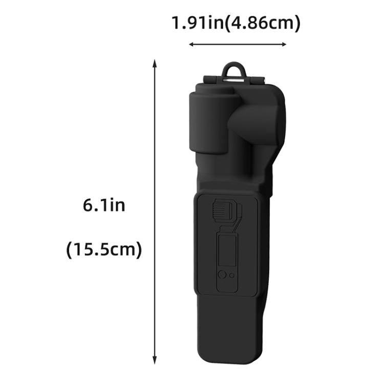 For DJI OSMO Pocket 3 BRDRC Lens Cap Camera Case Screen Protector Accessories(Black) - free shipping - PMC TechLife - Order now!