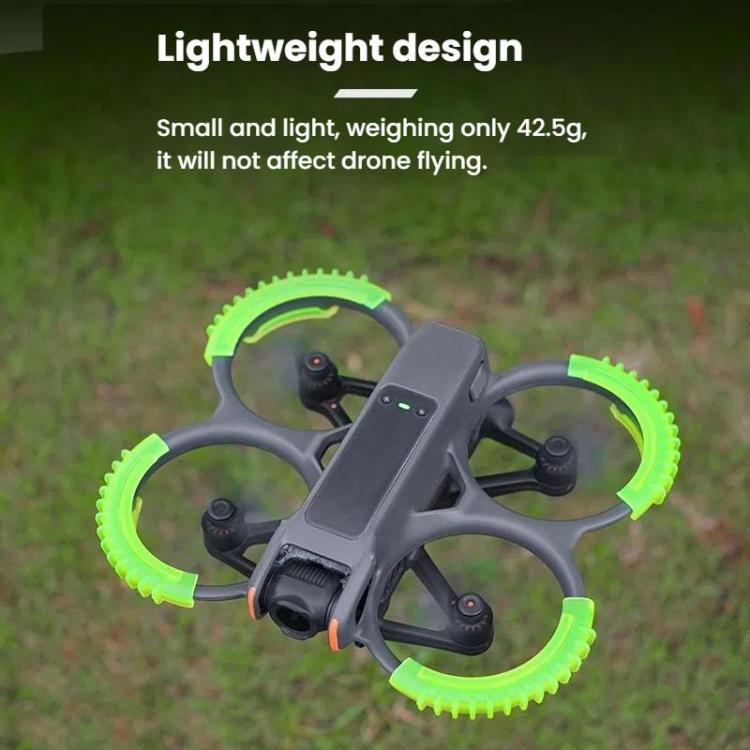 For DJI Avata 2 BRDRC 4pcs Paddle Protection Bumper Rings(Green) - free shipping - PMC TechLife - Order now!
