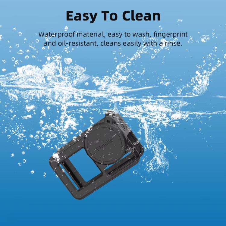 For DJI Osmo Action 3 / 4 / 5 Pro Flymile Silicone Cover Sport Camera Lens Drop Cases(Black) - free shipping - PMC TechLife - Order now!