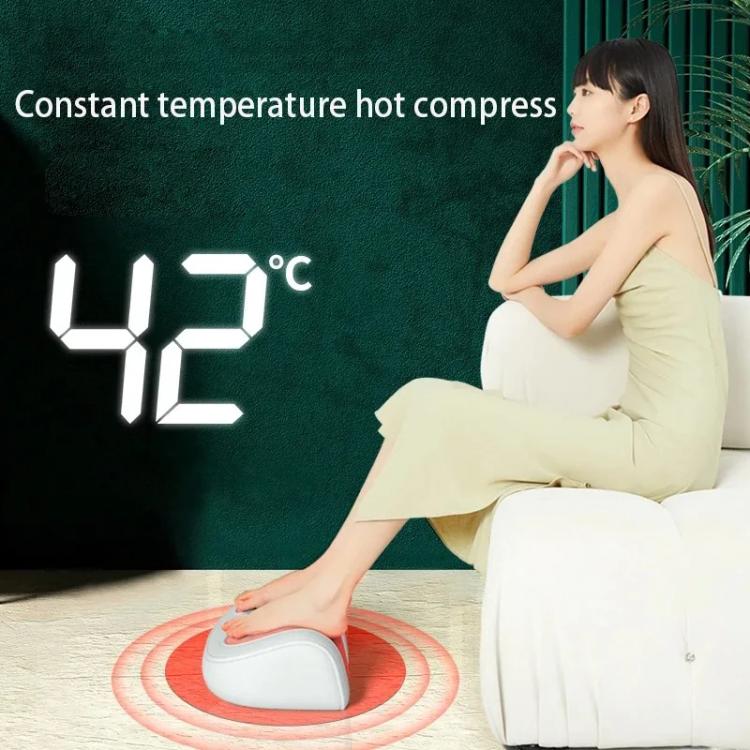 Z5 Dual-frequency Red Light Constant Temperature Hot Compress Foot Massager, Spec: US Plug(Black) - free shipping - PMC TechLife - Order now!
