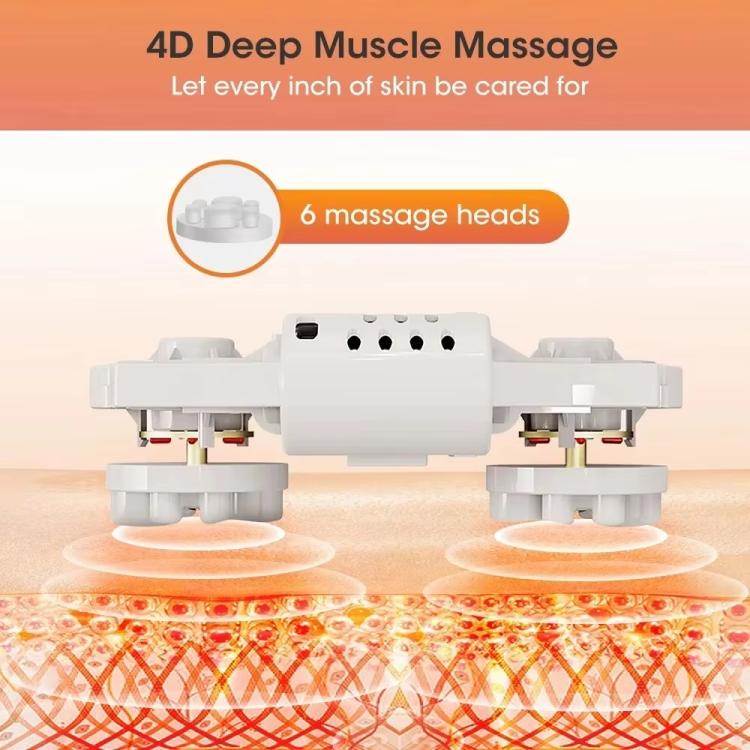 Z5 Dual-frequency Red Light Constant Temperature Hot Compress Foot Massager, Spec: UK Plug(Light Green) - free shipping - PMC TechLife - Order now!