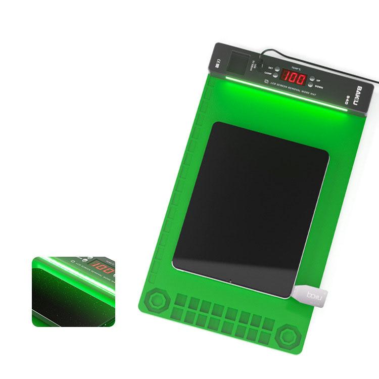 BAKU BA-940 16-inch LCD Screen Removal Work Mat With Heating System and Dust Lighting EU Plug - free shipping - PMC TechLife - Order now!