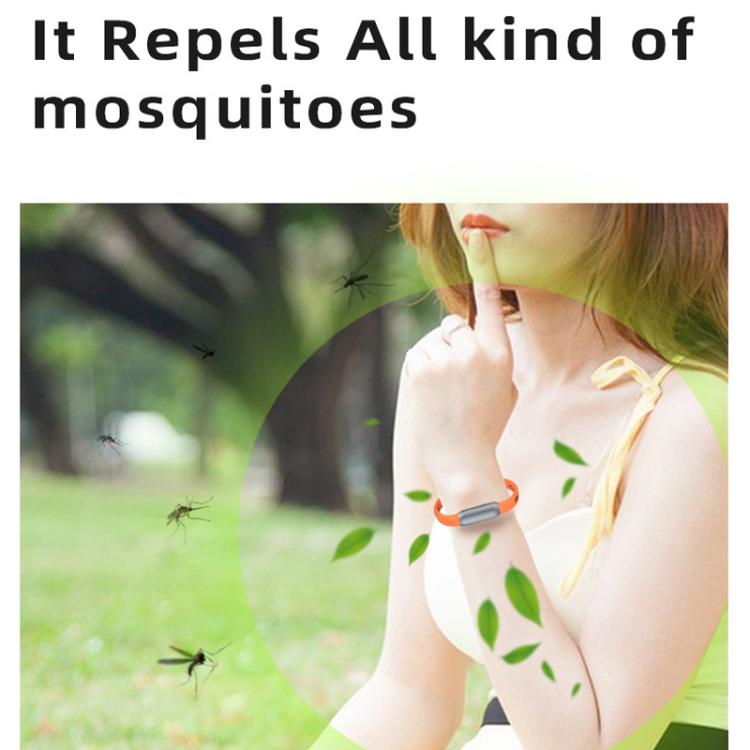 Silicone Mosquito Repellent Bracelet Outdoor Mosquito Repellent For Adults Children(Beige) - Repellent Wristband by PMc TechLife | Online Shopping South Africa | PMc TechLife | Buy Now Pay Later Mobicred