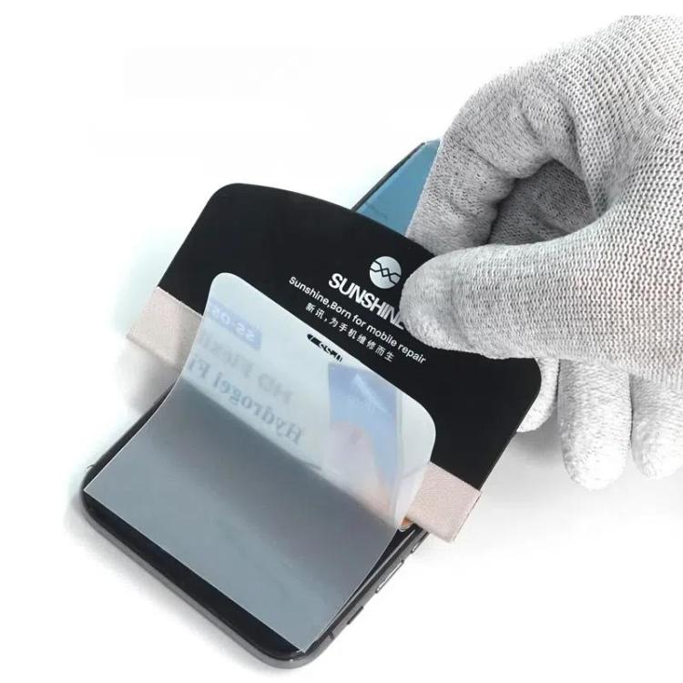 SUNSHINE SS-064E Mobile Phone Tablet PCs Protective Film Scraper Hydrogel Film Screen Scraper Card - free shipping - PMC TechLife - Order now!
