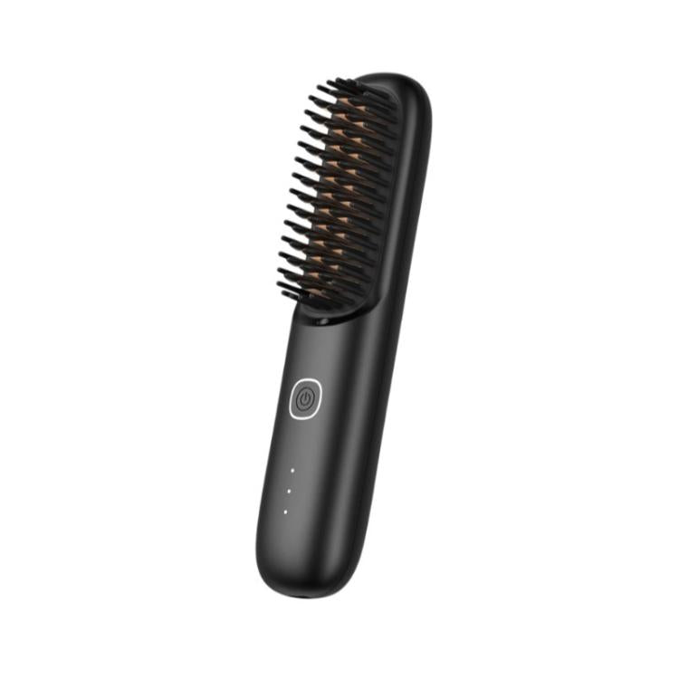 Negative Ion Hair Care Wireless Hair Straightener Portable Straight and Curly Hair Straightener(Black) - free shipping - PMC TechLife - Order now!