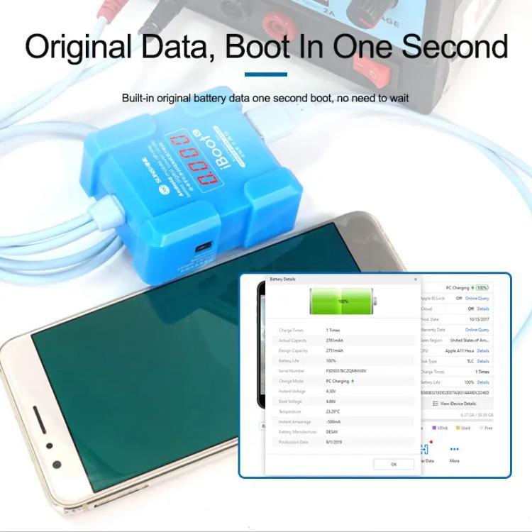 SUNSHINE iBoot C For Android 8V High Voltage Power Supply Test Boot Line Cell Phone Repair Tool Battery Cable HW Boot Cable - free shipping - PMC TechLife - Order now!