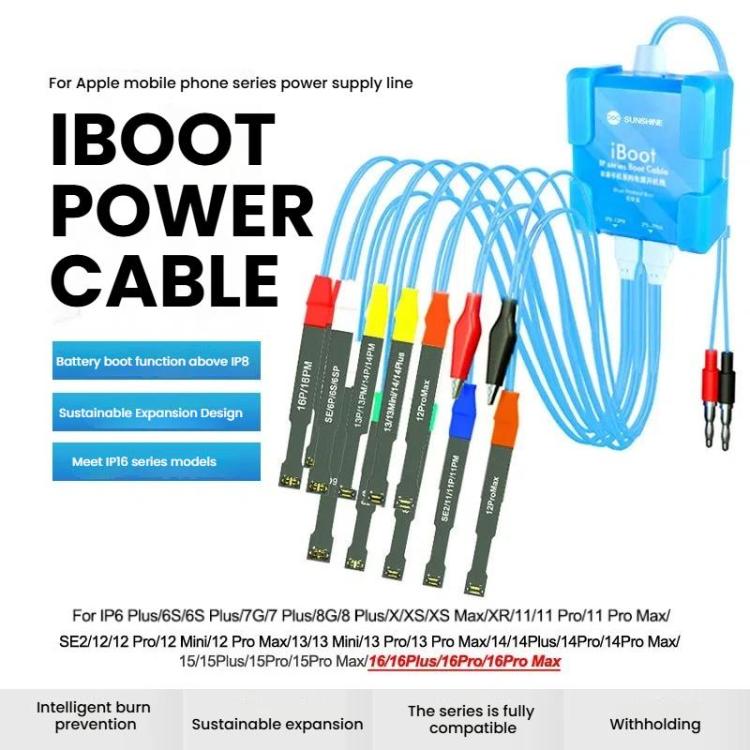 SUNSHINE iBoot A For iPhone Battery Power Supply Test Boot Cable Cell Phone Repair Boot Control Line - free shipping - PMC TechLife - Order now!