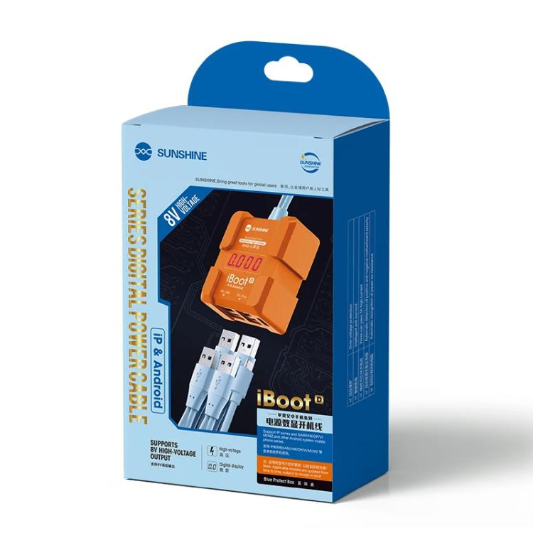SUNSHINE iBoot D For iPhone Android Power Cable Mobile Phone Repair Tool Battery Power Test Boot Cable - free shipping - PMC TechLife - Order now!