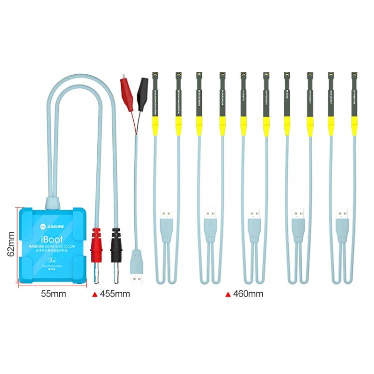 SUNSHINE iBoot B For Android 5V Power Cable Mobile Phone Repair Tool Battery Power Test Boot Cable - Test Tools by SUNSHINE | Online Shopping South Africa | PMC TechLife | Buy Now Pay Later Mobicred