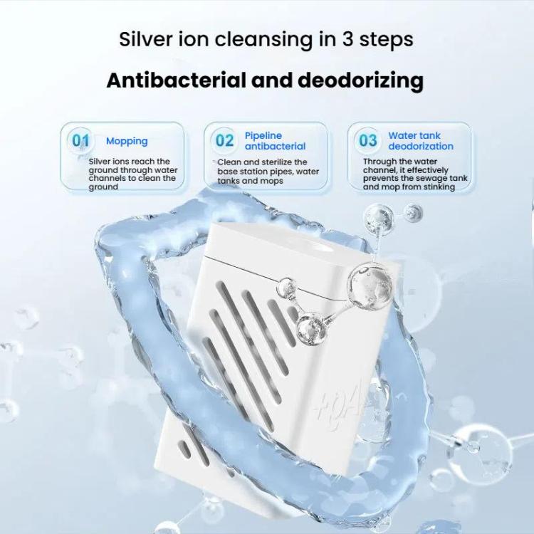 Ag+ Sterilization Module Silver Ion Accessories For Dreame X10 / S10 / W10 / S20 / X20(White) - For Xiaomi Accessories by PMc TechLife | Online Shopping South Africa | PMc TechLife | Buy Now Pay Later Mobicred