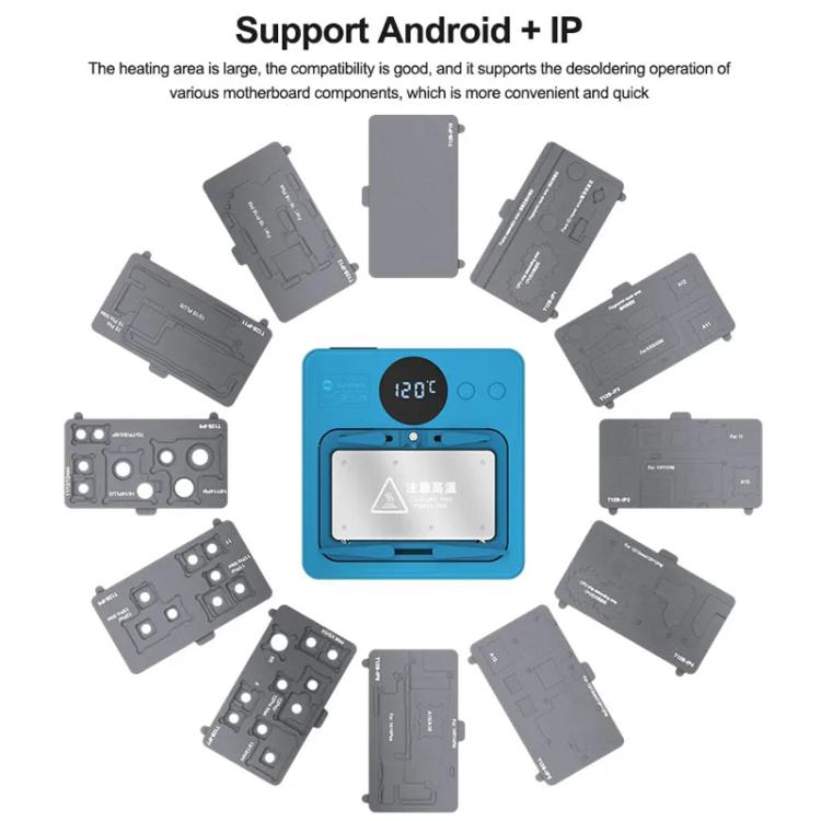 SUNSHINE SS-T12B 9 In 1 Mobile Phone Motherboard Smart Repair Heating Platform Kit Support IP7G-16PM/Android Universal - free shipping - PMC TechLife - Order now!