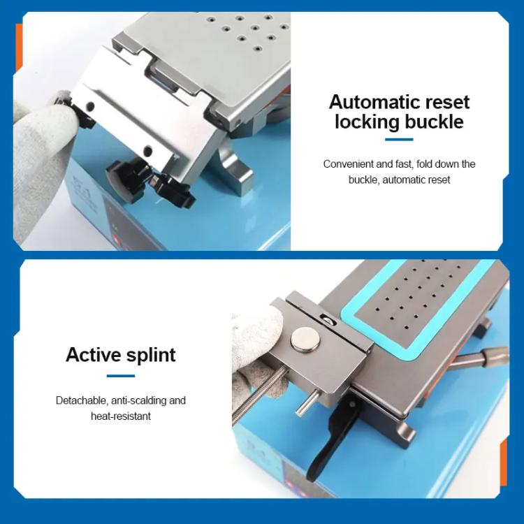 SUNSHINE S-918F Plus 5 In 1 Curved Screen Separator Mobile Phone LCD Screen Repair Separator Heating Platform(EU Plug) - free shipping - PMC TechLife - Order now!