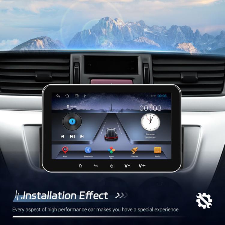 7 inch Horizontal Screen Android 13.0 Single Spindle Universal Car Multimedia Player, Style: Standard+Camera+Mic - Car MP3 & MP4 & MP5 by PMc TechLife | Online Shopping South Africa | PMc TechLife | Buy Now Pay Later Mobicred