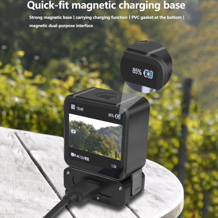 For DJI Osmo Action 2 Camera Magnetic Charging Base with 1/4 Inch & Arri Hole, Spec: Set D - free shipping - PMC TechLife - Order now!