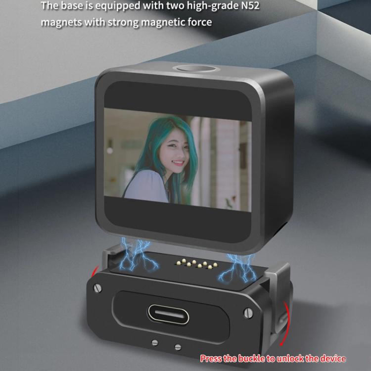 For DJI Osmo Action 2 Camera Magnetic Charging Base with 1/4 Inch & Arri Hole, Spec: Set B - free shipping - PMC TechLife - Order now!
