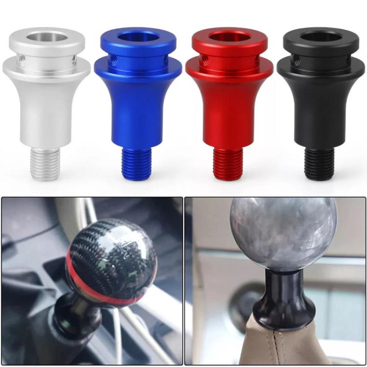 For M12 x 1.25 Car Modified Gear-Head Thread Converter Gear Lever Adapter(Silver) - Shift Knob by PMc TechLife | Online Shopping South Africa | PMc TechLife | Buy Now Pay Later Mobicred