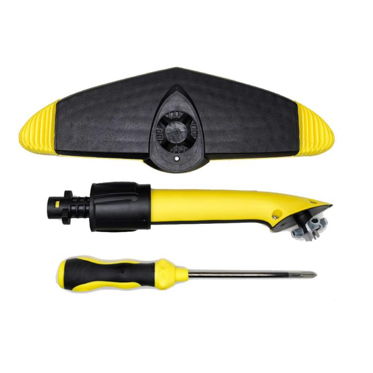 For Karcher K2 / K3 / K4 / K5 / K6 / K7 High Pressure Car Washer Cleaning Brush(Yellow) - Car Washer & Accessories by PMC TechLife | Online Shopping South Africa | PMC TechLife | Buy Now Pay Later Mobicred