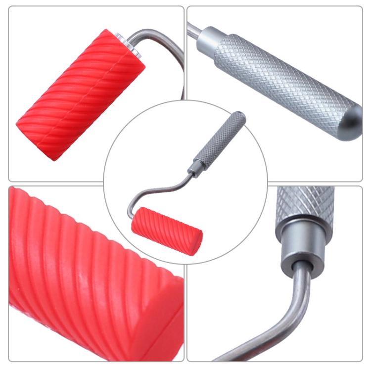 RL-9217 Glue Tray Brush Tool Silicone Case Roller Brush Reusable Paint Tray Woodworking Glue Container - Others by PMc TechLife | Online Shopping South Africa | PMc TechLife | Buy Now Pay Later Mobicred