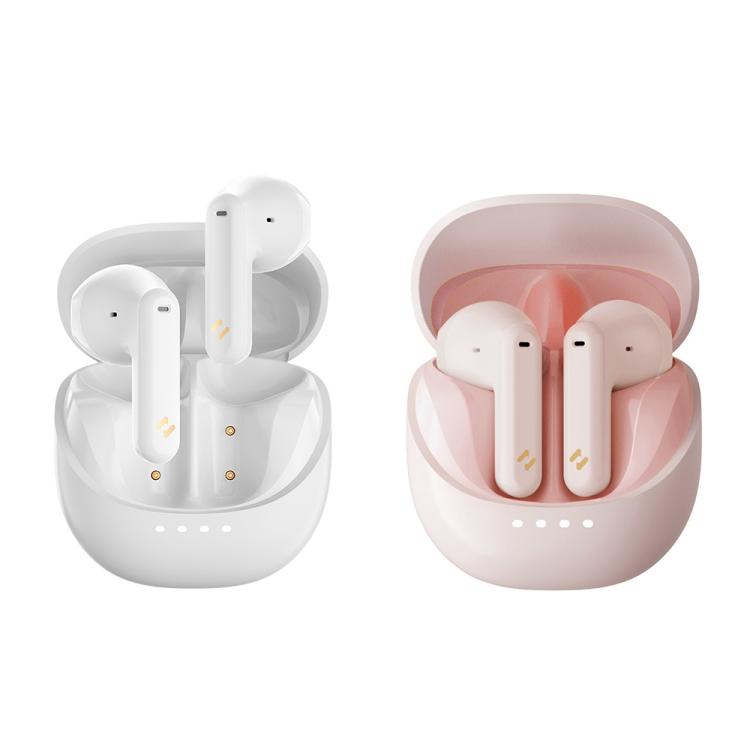 Havit E9 Semi-In-Ear ENC Noise Reduction Wireless Bluetooth Earphones, Color: Pink-Standard Edition - Bluetooth Earphone by Havit | Online Shopping South Africa | PMC TechLife | Buy Now Pay Later Mobicred