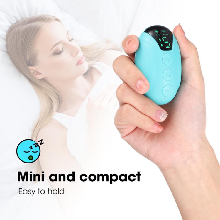 Smart Handheld Sleep Instrument Microcurrent Relief Insomnia Anxiety Therapy Portable Fast Sleeping Massager(Emerald) - free shipping - PMC TechLife - Order now!