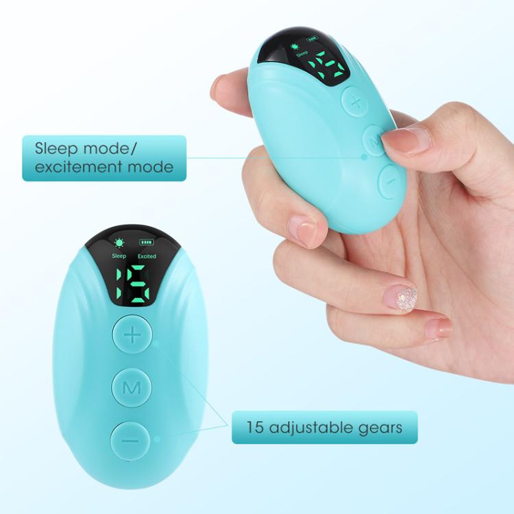 Smart Handheld Sleep Instrument Microcurrent Relief Insomnia Anxiety Therapy Portable Fast Sleeping Massager(Emerald) - free shipping - PMC TechLife - Order now!