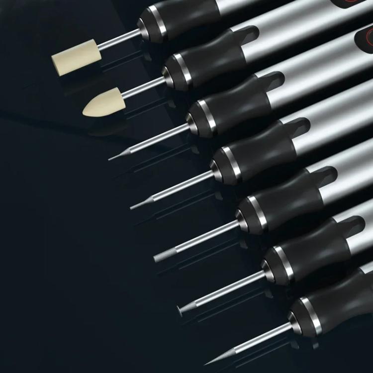 MaAnt D2 Rechargeable Speed Regulating Electric Grinding Pen Small Sanding Machine With 7 Sanding Heads - Grinding Tools & Accessories by MaAnt | Online Shopping South Africa | PMc TechLife | Buy Now Pay Later Mobicred