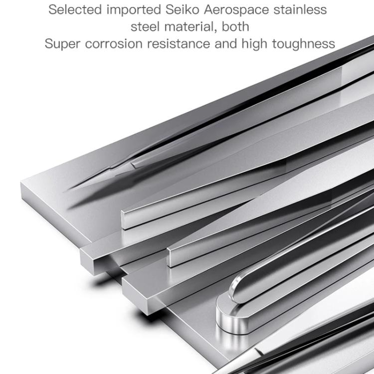 MaAnt Hand-Polished Non-Magnetic Stainless Steel Tweezers(A) - free shipping - PMC TechLife - Order now!