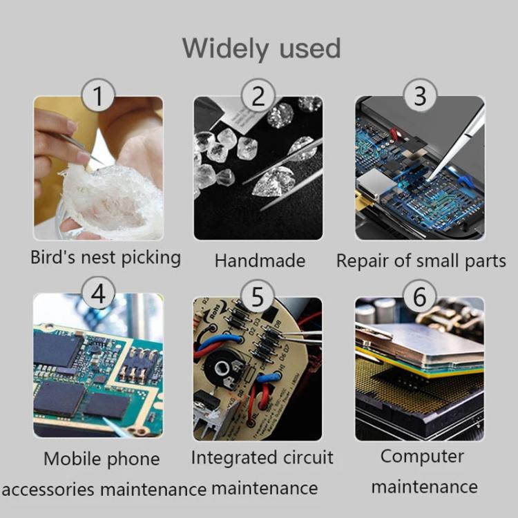 MaAnt Hand-Polished Non-Magnetic Stainless Steel Tweezers(A) - free shipping - PMC TechLife - Order now!